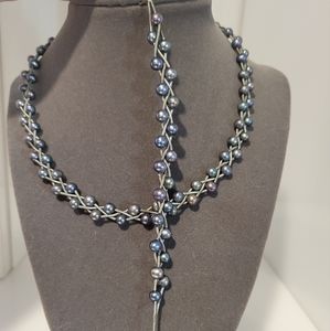 Matching Necklace and Bracelet